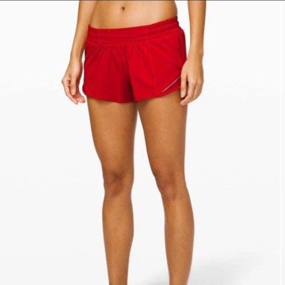 Lululemon bundle of 3  Hotty Hot Low-Rise Lined Short 2.5" Size 10 - Picture 13 of 16